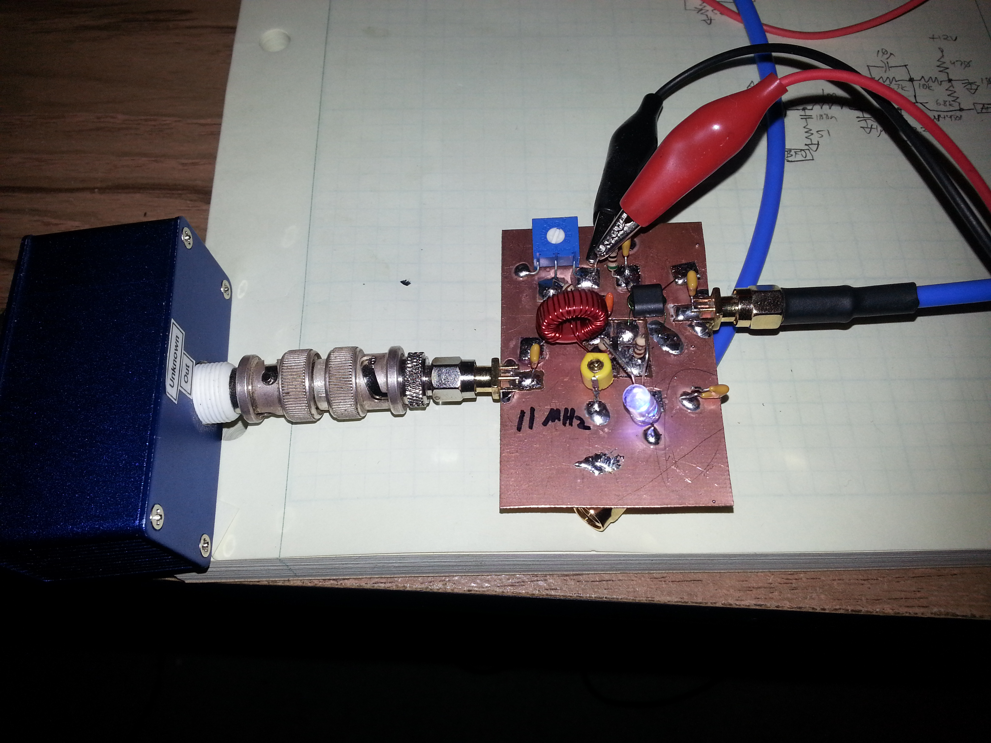 Dual Gate MOSFET Investigations Intermodulation Ripples in the Ether
